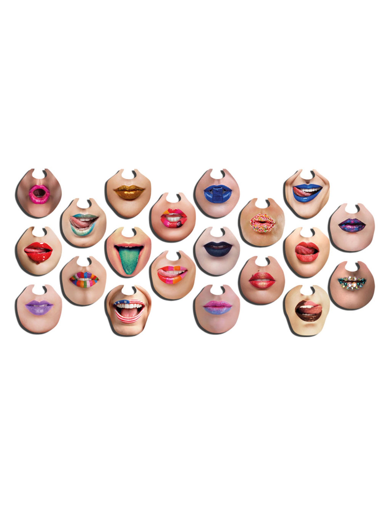 Colourful Chinless Wonders