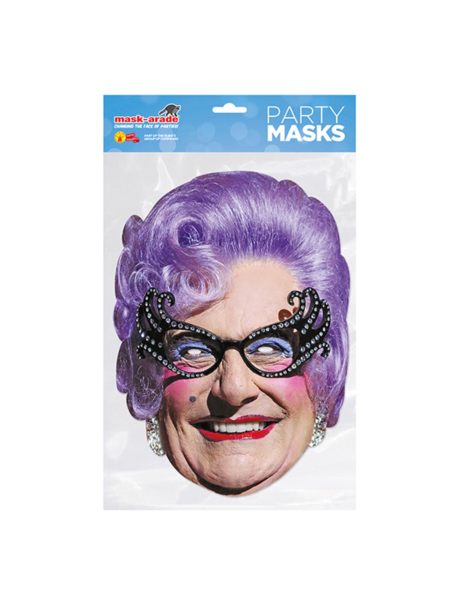 Dame Edna Everage Celebrity Face Mask