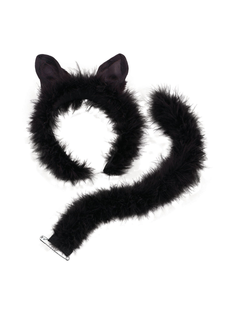 Cat Set - Marabou Trim