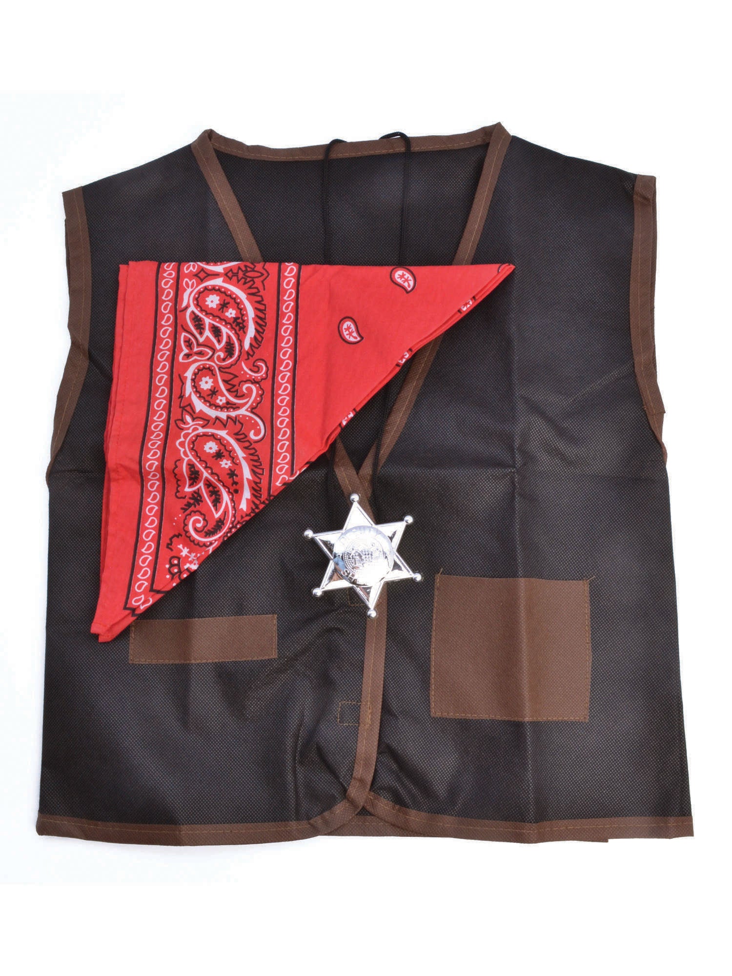 Cowboy Waistcoat/Bandana. Childs