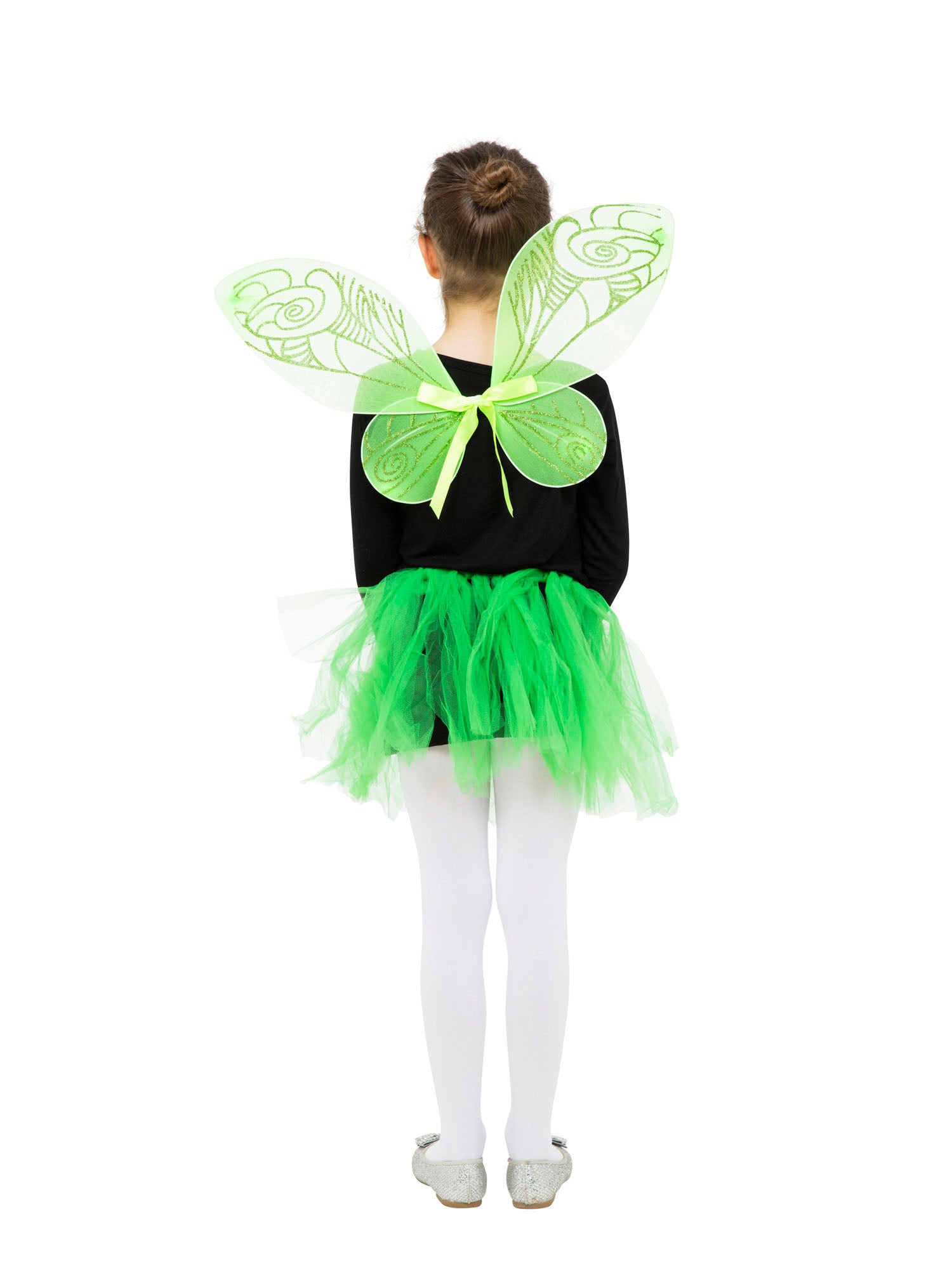 Fairy Wings + Tutu Set. Green
