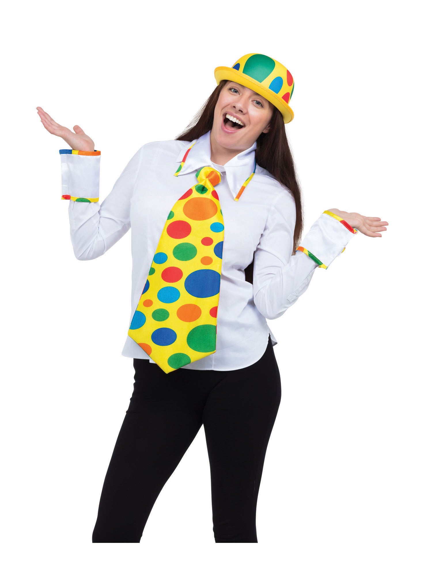 Clown Kit (Tie With Collar + Cuffs) ***