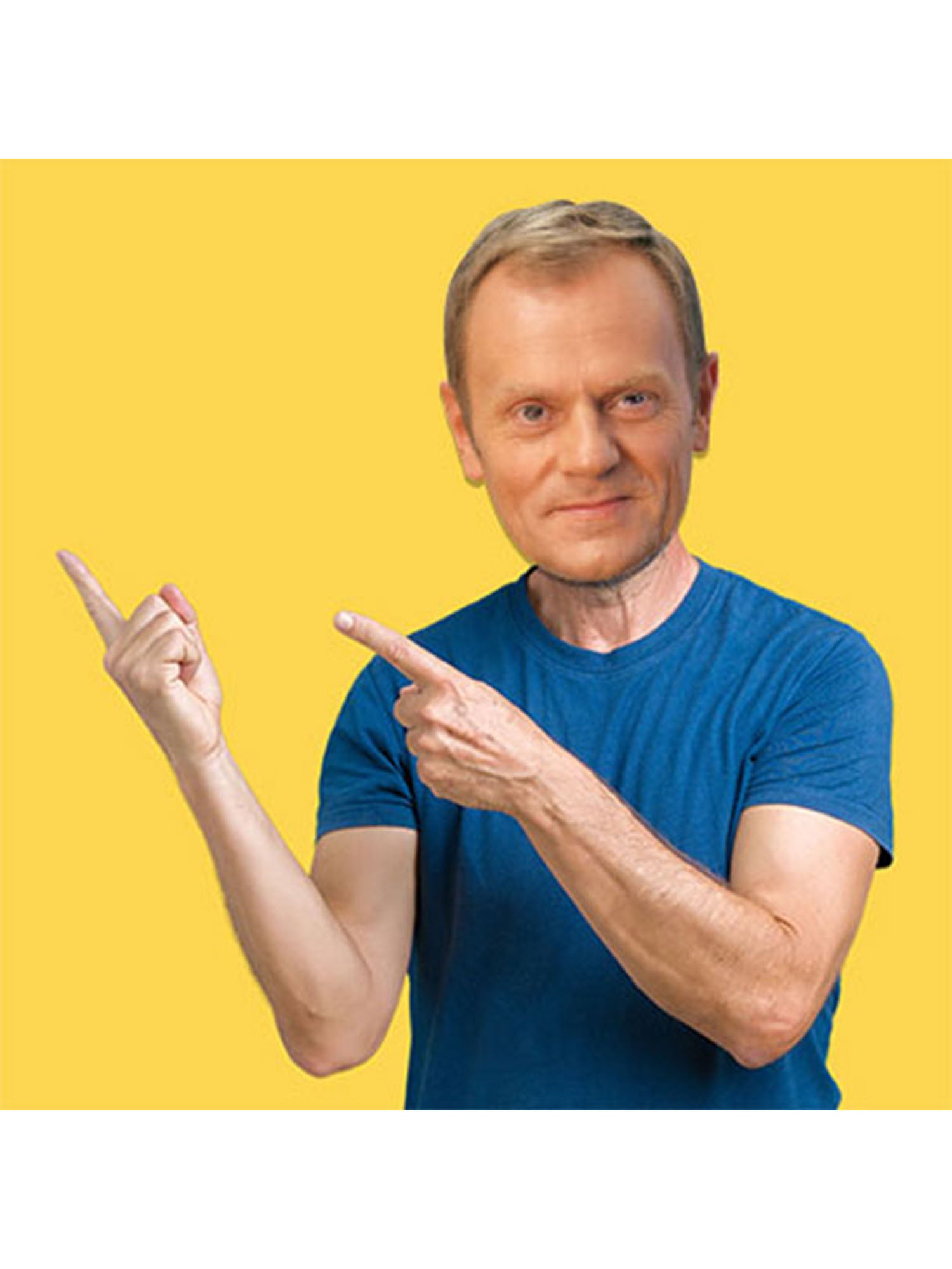 Donald Tusk Celebrity Face Mask