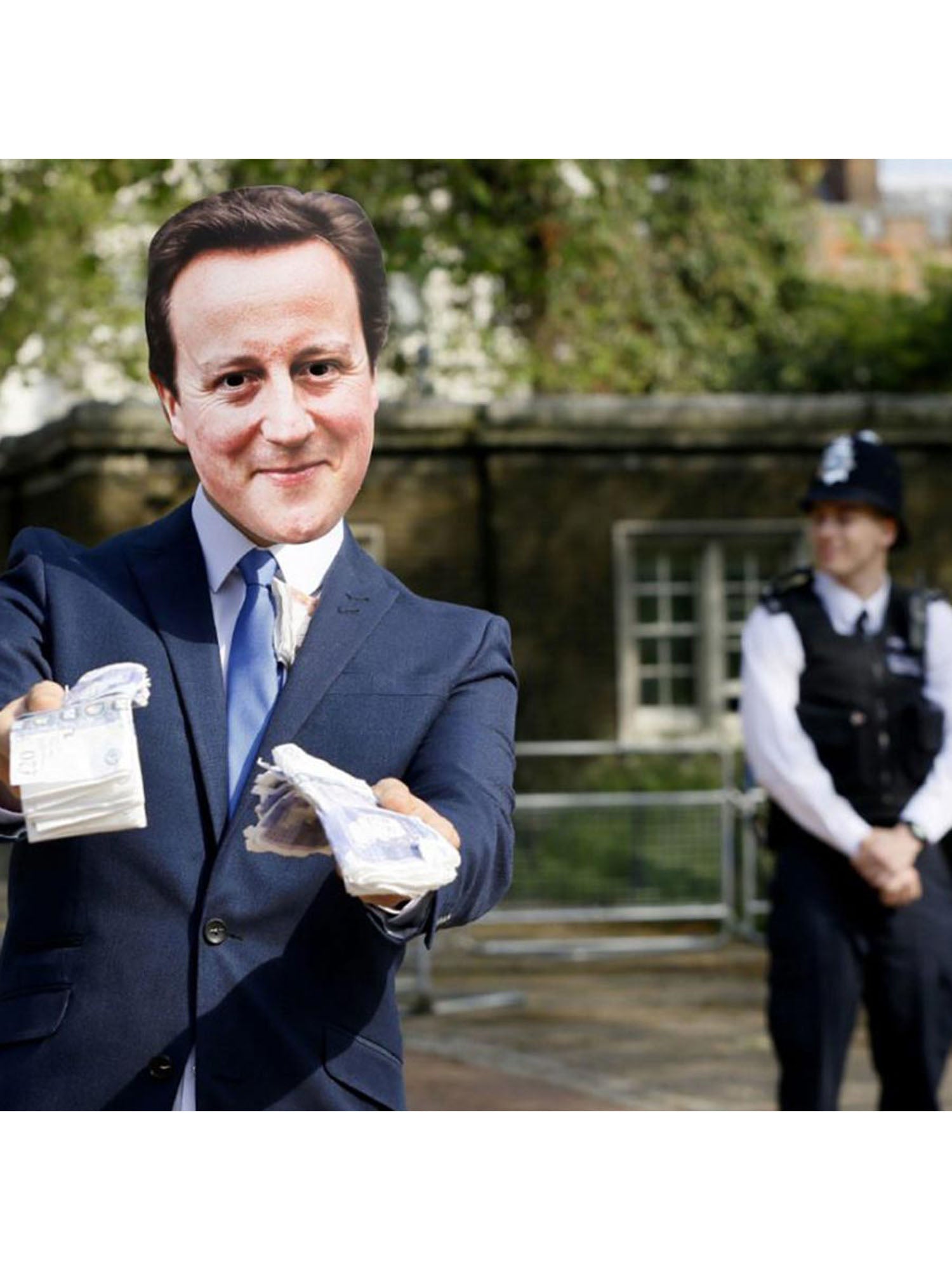 David Cameron Celebrity Face Mask