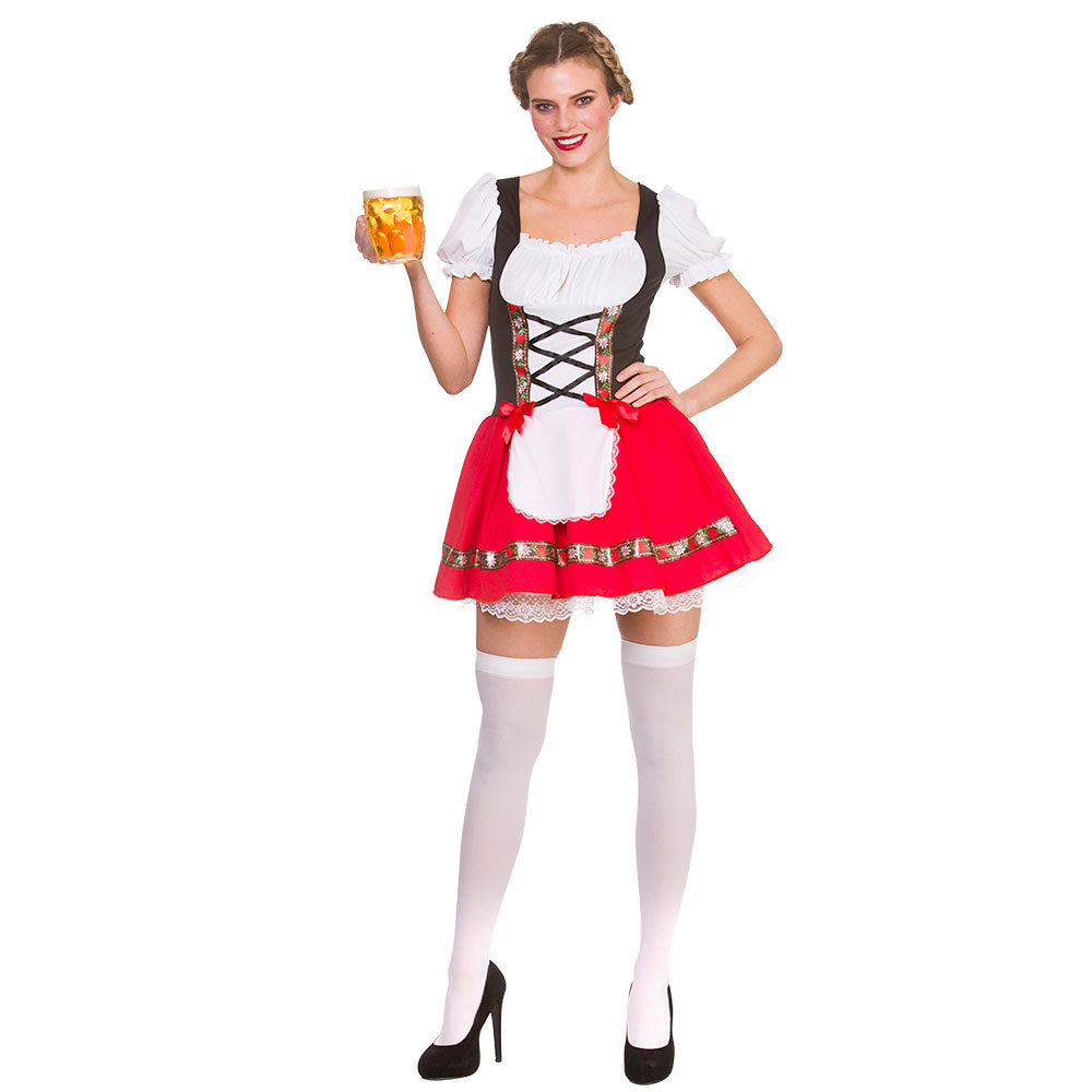 Oktoberfest Beer Girl - Red-1