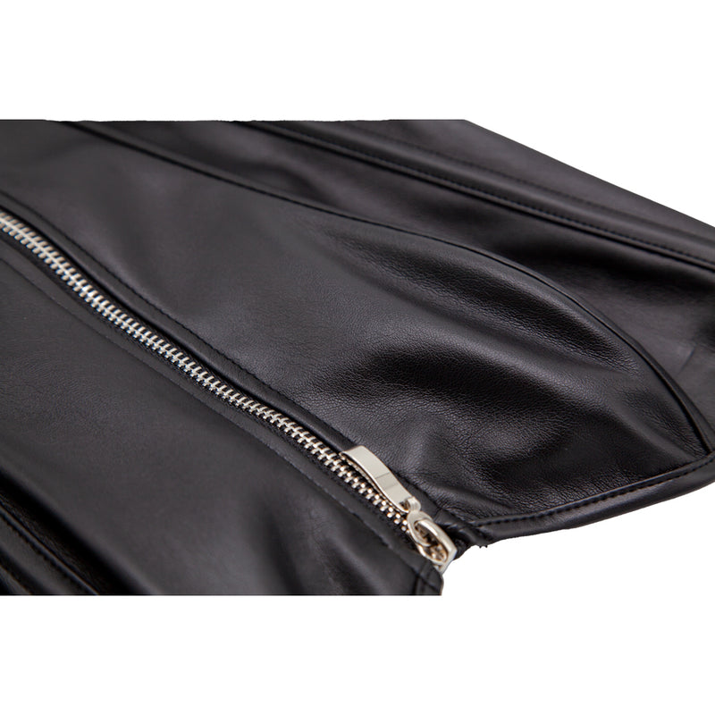 Faux Leather Corset - Black-2