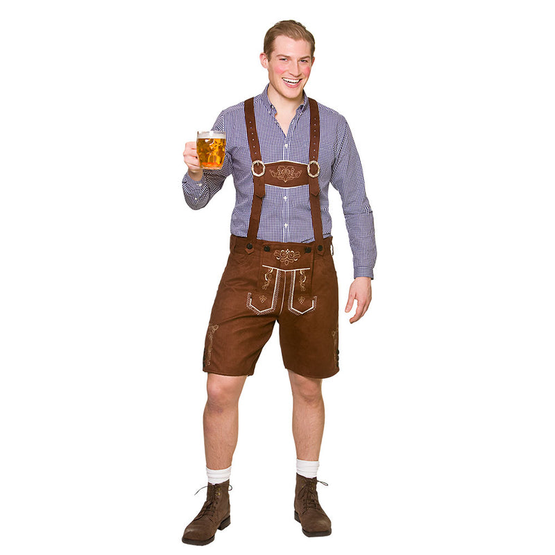 Authentic Lederhosen- Faux Suede-3