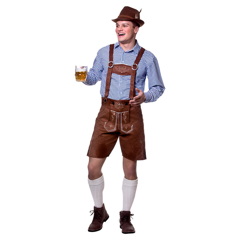 Authentic Lederhosen- Faux Suede-1