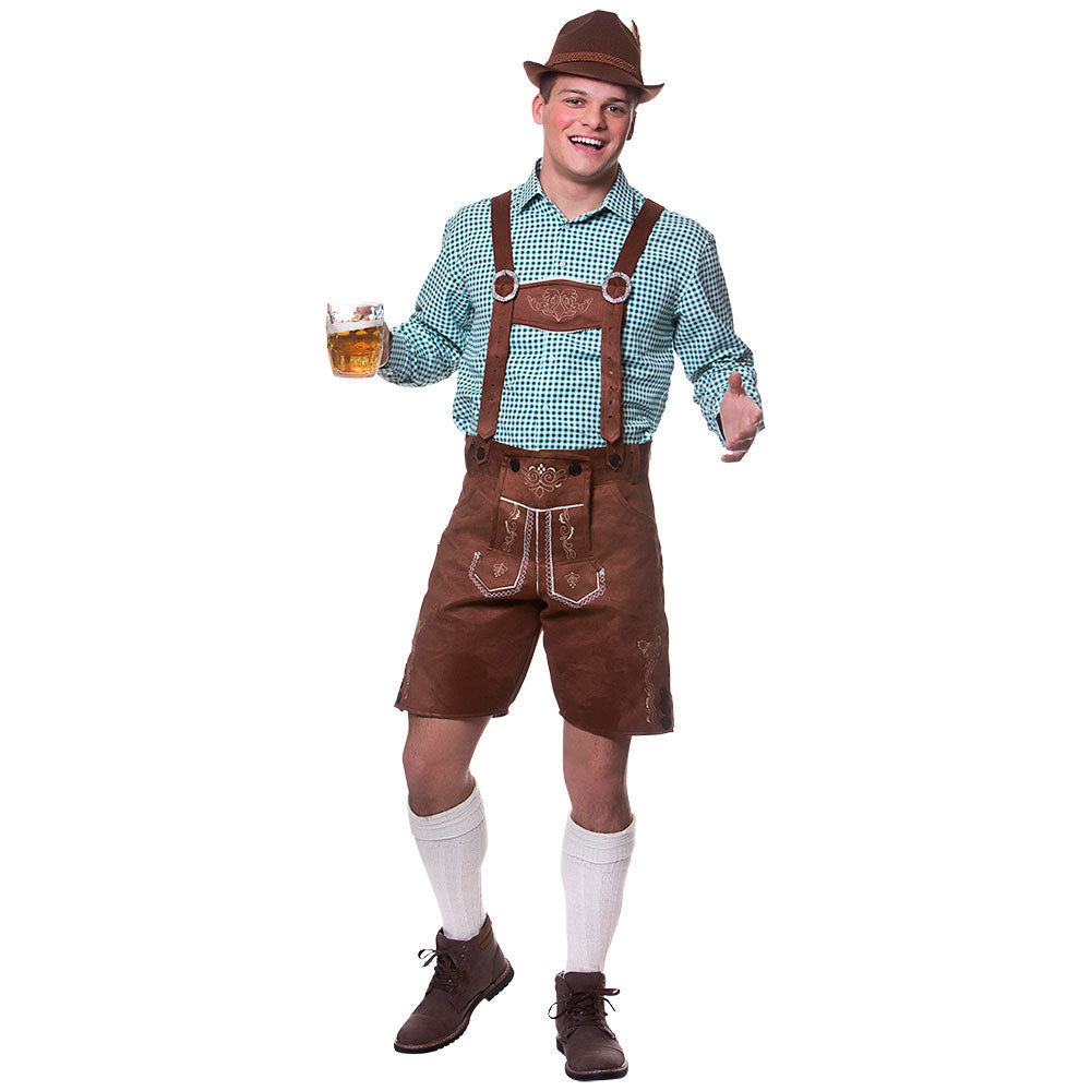 Authentic Lederhosen- Faux Suede-2