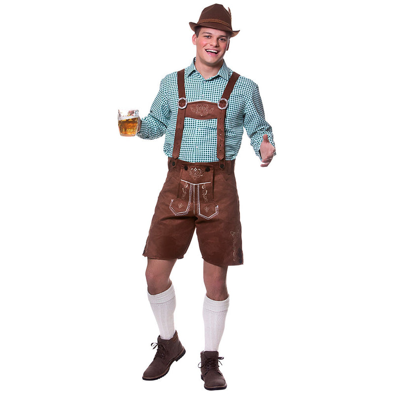 Authentic Lederhosen- Faux Suede-2