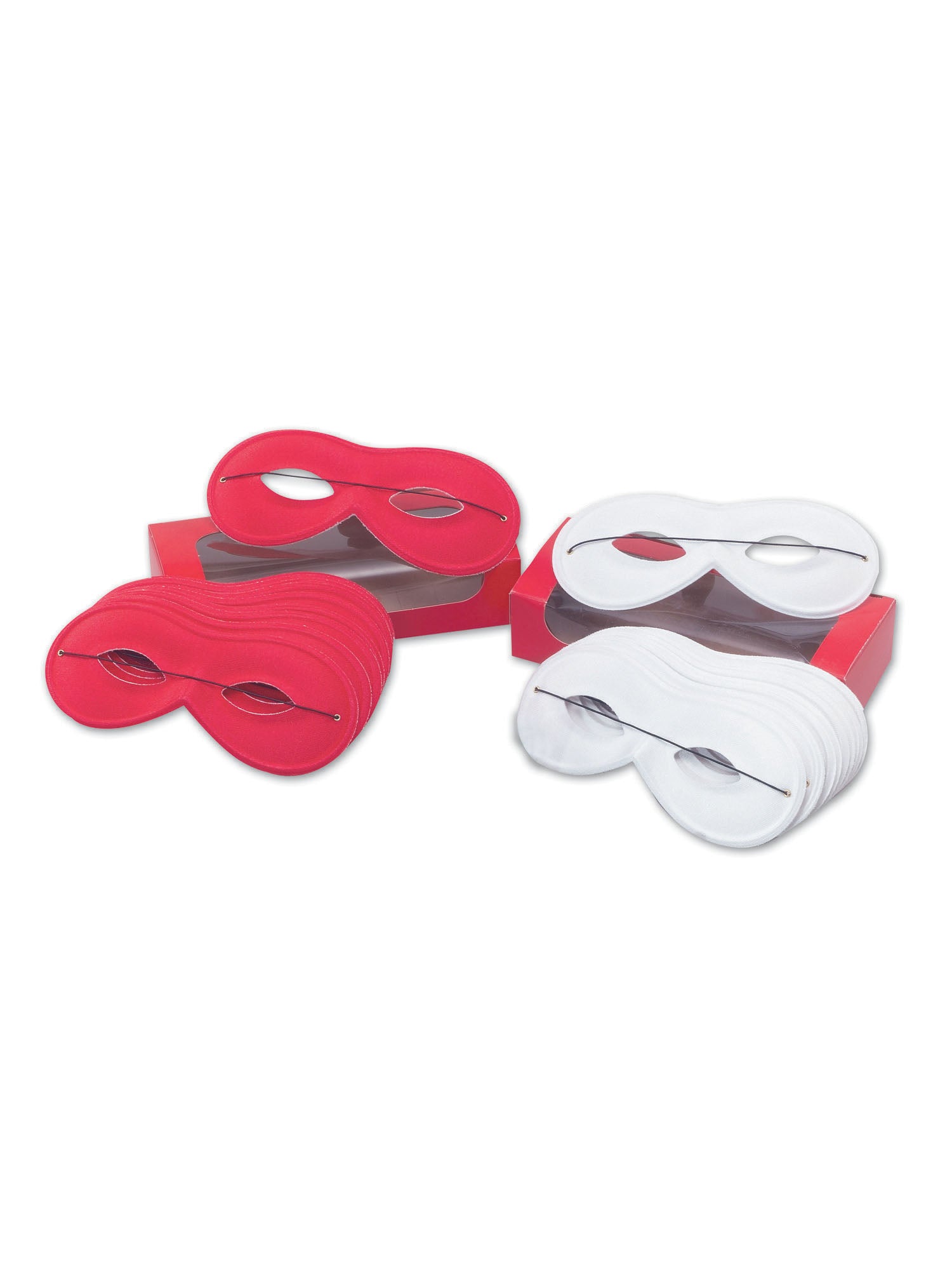 Small Red Domino Eye Mask (1 EACH= 1 BOX)