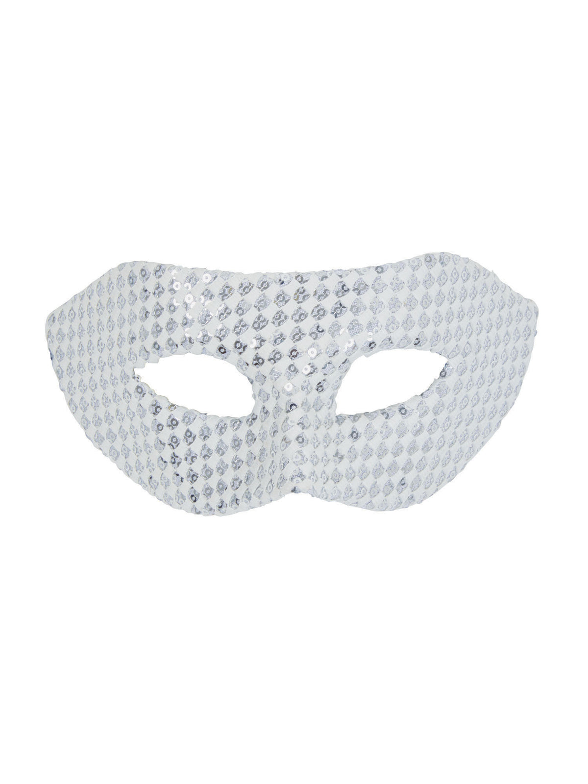 White Sequin Eyemask 1