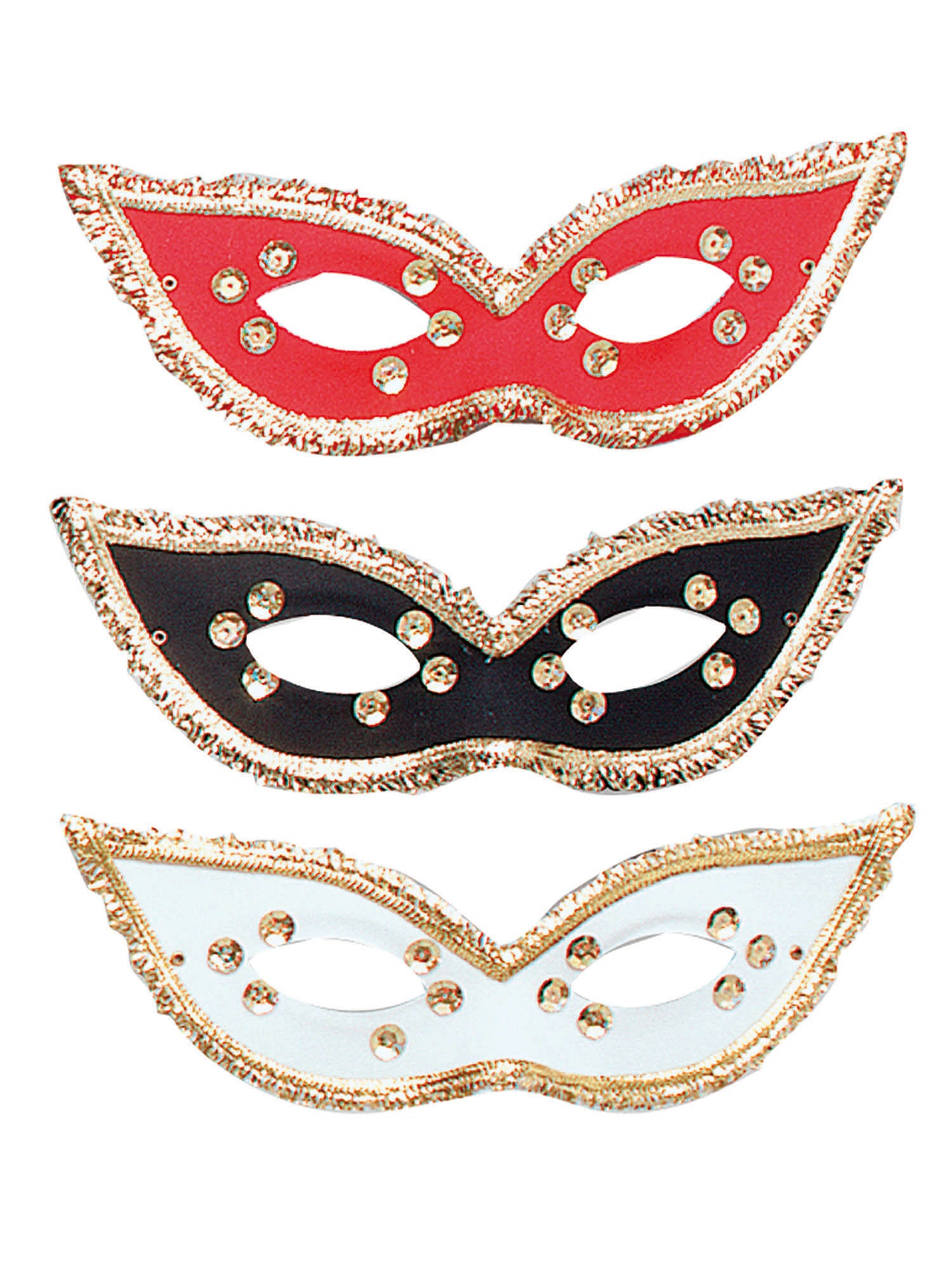 Fiesta Domino Eye Mask.Asstd (B10)