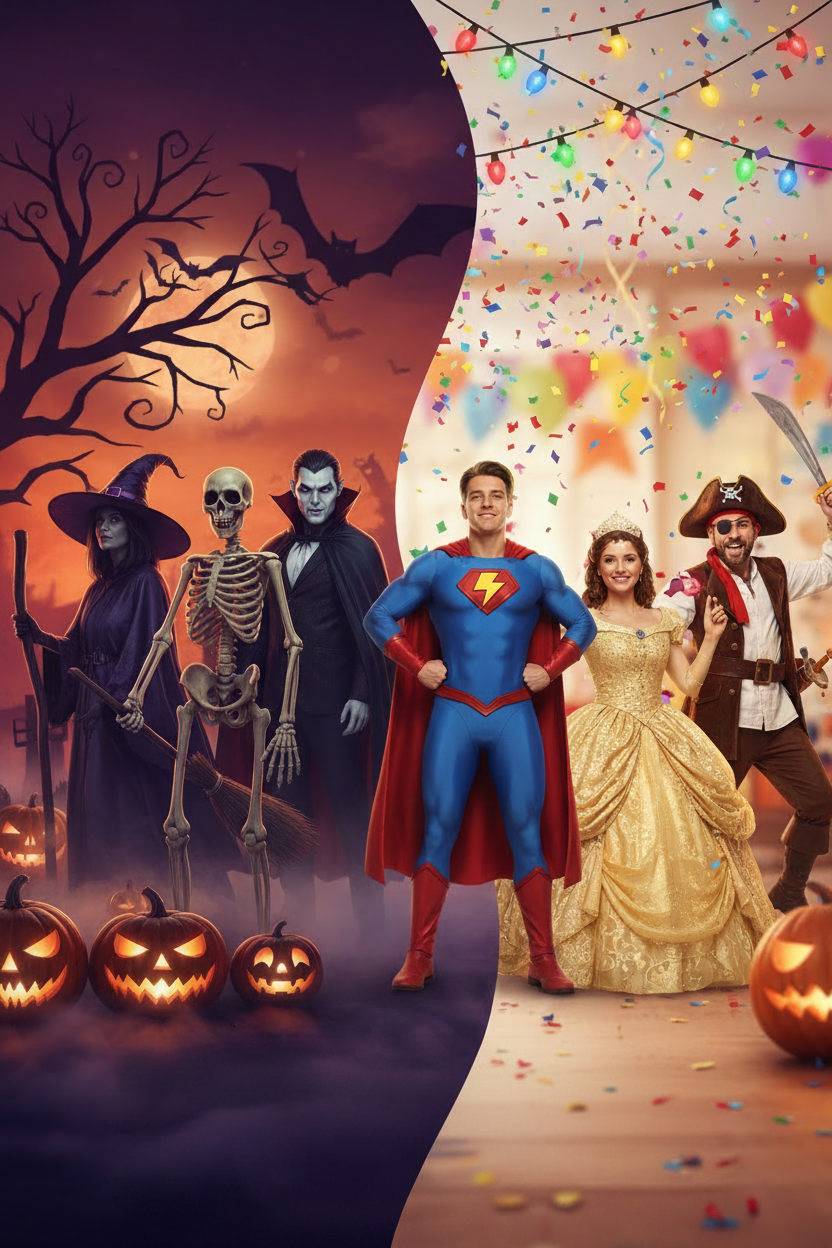 Shop thousands of Halloween costumes, fancy dress outfits, wigs, masks, makeup and party accessories for adults and children.