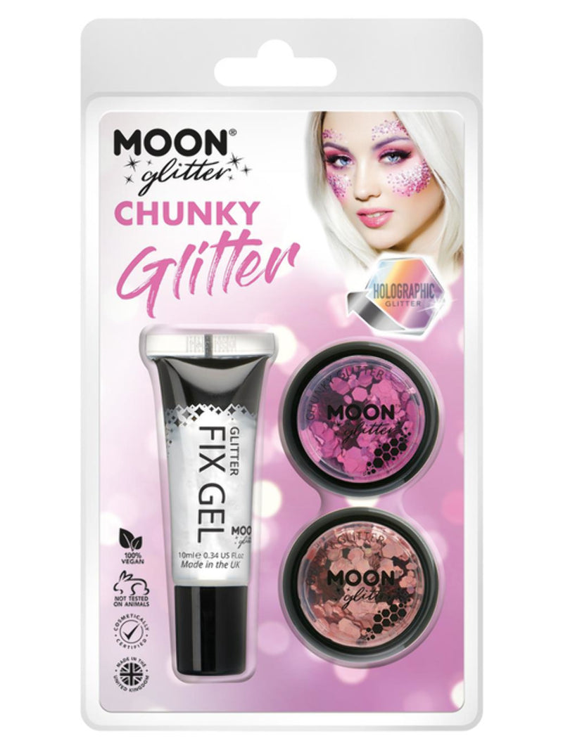 Moon Glitter Holographic Chunky Glitter,  - 1