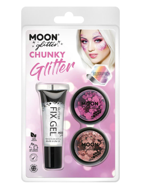 Moon Glitter Holographic Chunky Glitter,  - 2