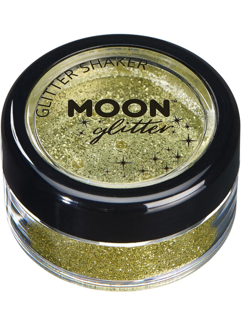 Moon Glitter Classic Fine Glitter Shakers, Gold - 1
