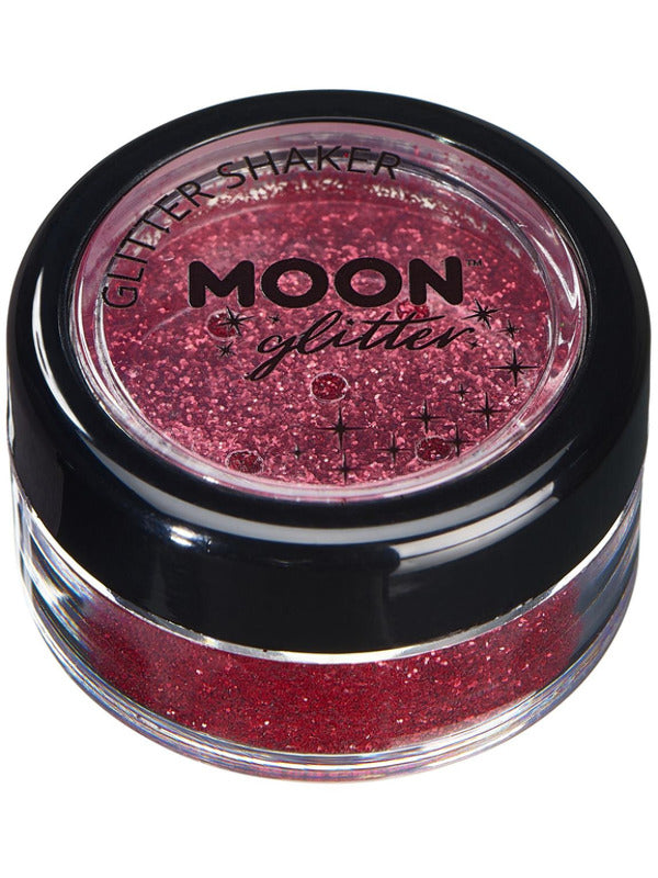 Moon Glitter Classic Fine Glitter Shakers, Red - 2