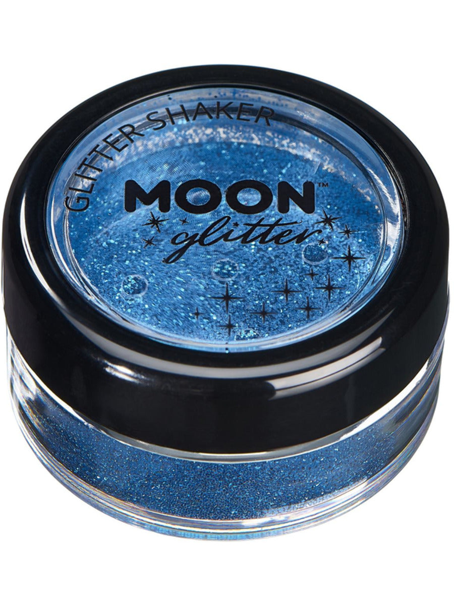 Moon Glitter Classic Fine Glitter Shakers, Blue - 1
