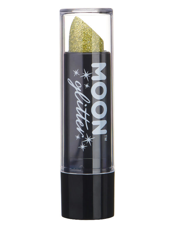 Moon Glitter Holographic Glitter Lipstick, Gold - 2