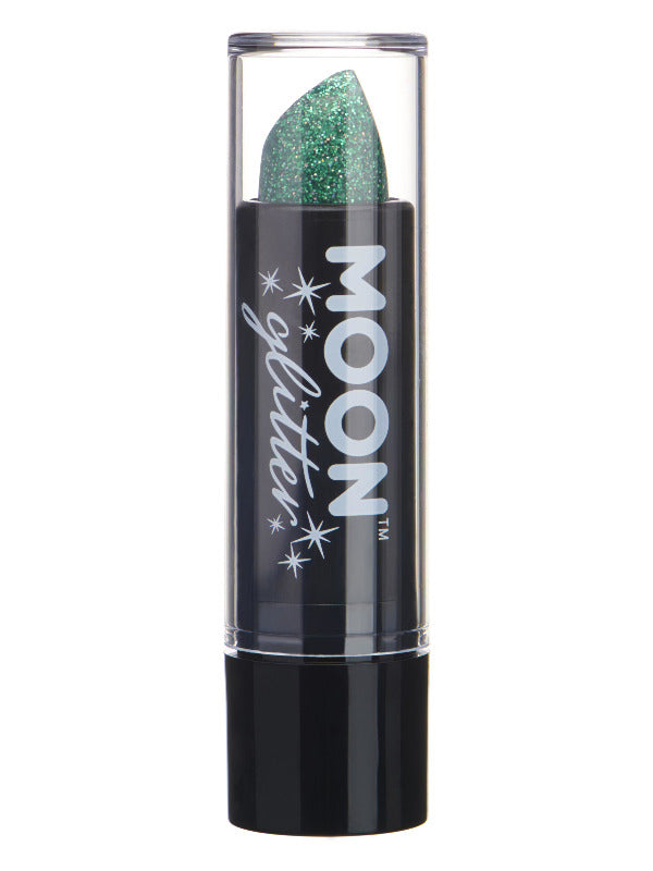 Moon Glitter Holographic Glitter Lipstick, Green - 2