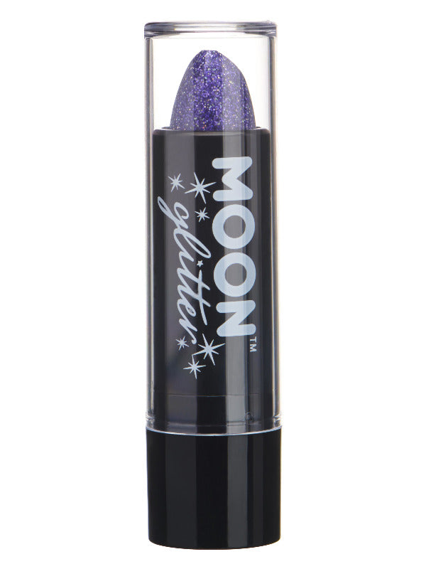 Moon Glitter Holographic Glitter Lipstick, Purple - 2