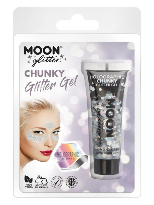 Moon Glitter Holographic Chunky Glitter Gel - 2