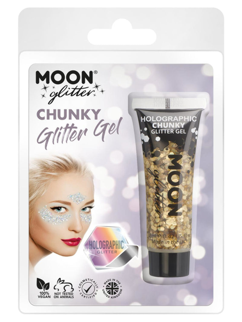 Moon Glitter Holographic Chunky Glitter Gel - 1
