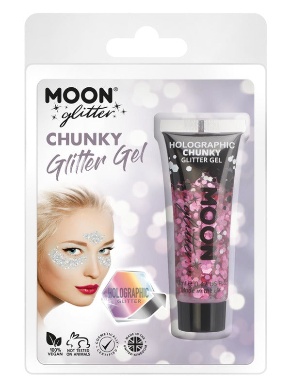 Moon Glitter Holographic Chunky Glitter Gel - 2