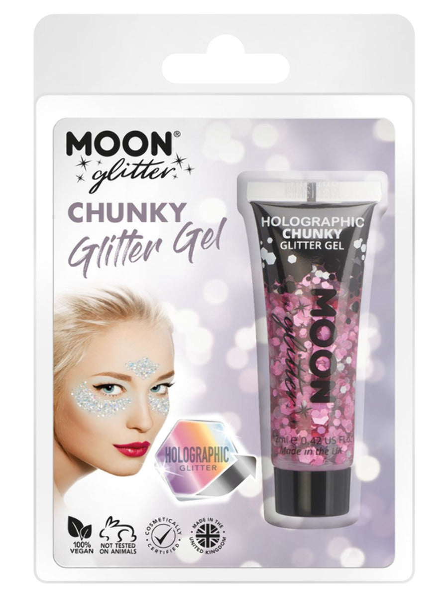 Moon Glitter Holographic Chunky Glitter Gel - 1