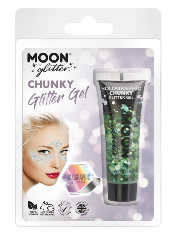 Moon Glitter Holographic Chunky Glitter Gel - 2
