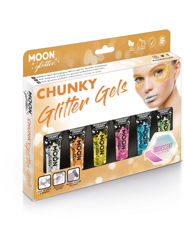 Moon Glitter Iridescent Chunky Glitter Gel - 2