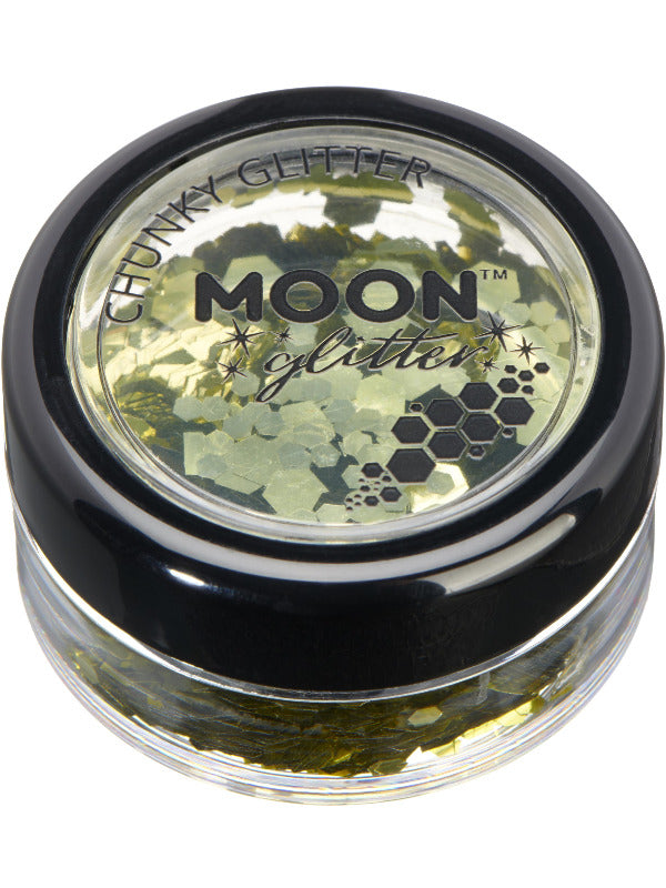 Moon Glitter Classic Chunky Glitter, Gold - 2