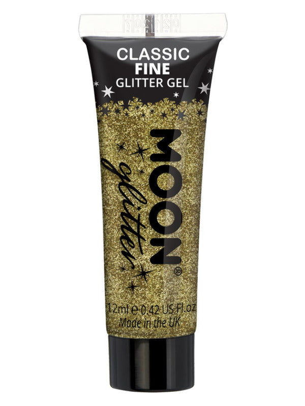 Moon Glitter Classic Fine Glitter Gel, Gold - 2