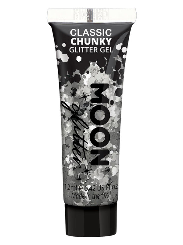 Moon Glitter Classic Chunky Glitter Gel, Silver - 2