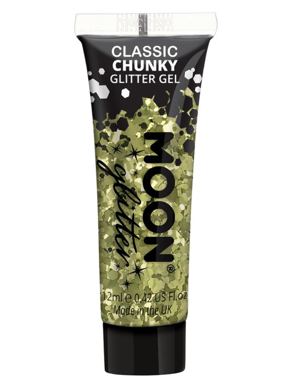 Moon Glitter Classic Chunky Glitter Gel, Gold - 2