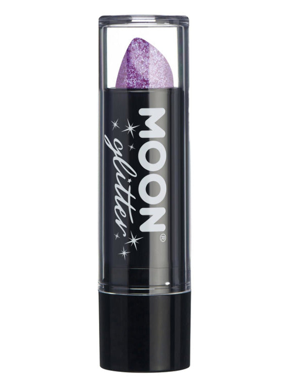 Moon Glitter Iridescent Glitter Lipstick, Purple - 2