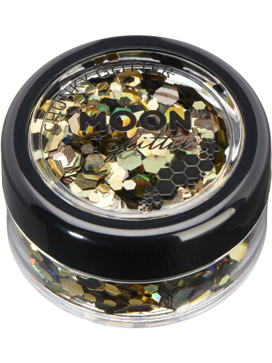 Moon Glitter Mystic Chunky Glitter, Mixed Colours - 1