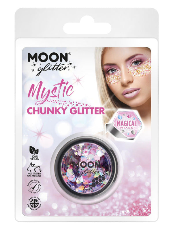 Moon Glitter Mystic Chunky Glitter, Mixed Colours - 2