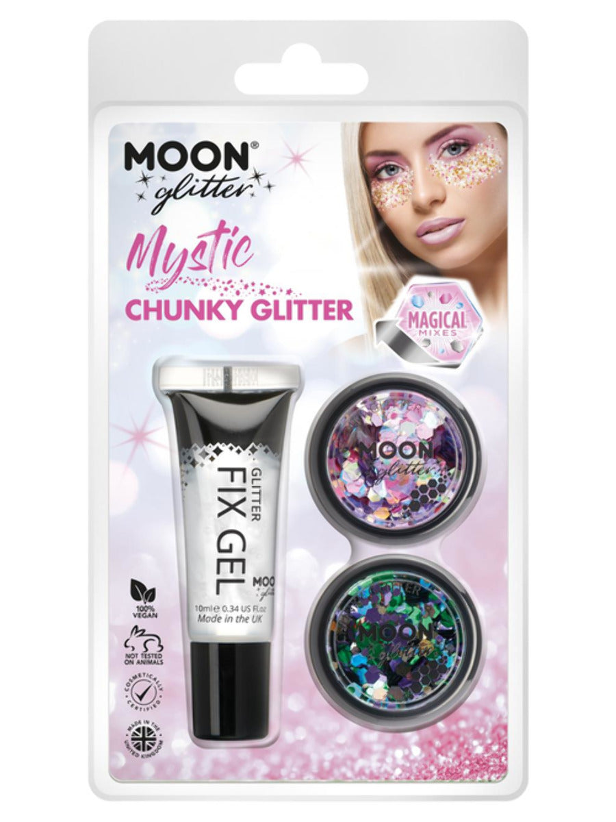 Moon Glitter Mystic Chunky Glitter, Clamshell - 1