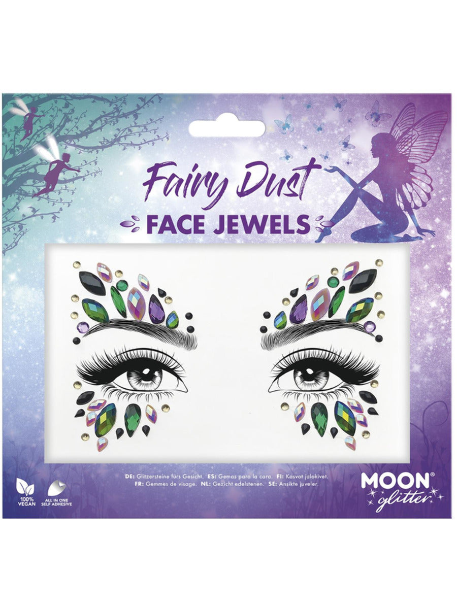 Moon Glitter Face Jewels, Fairy Dust - 1