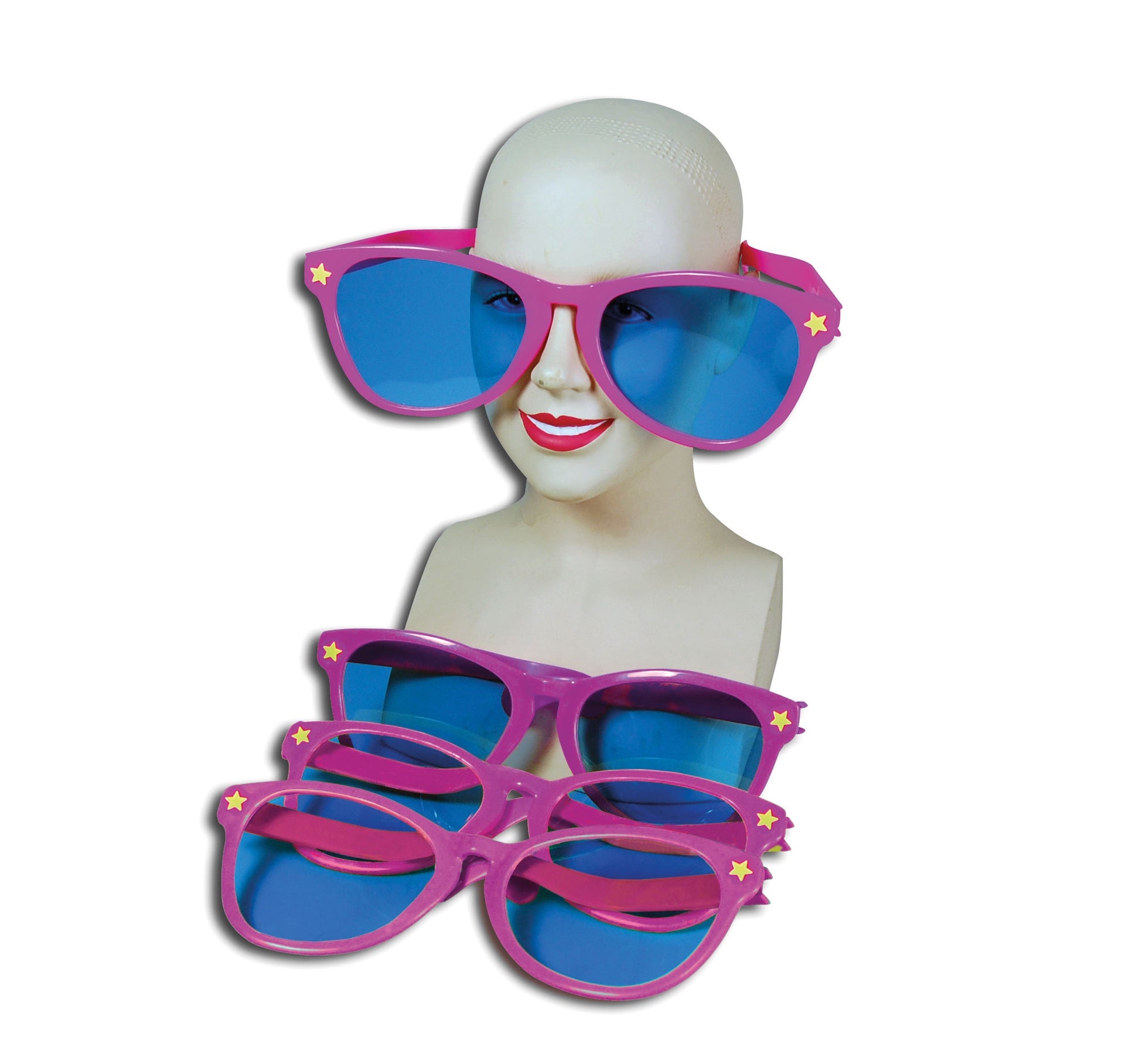 Jumbo Specs (6 Asst - Colours)