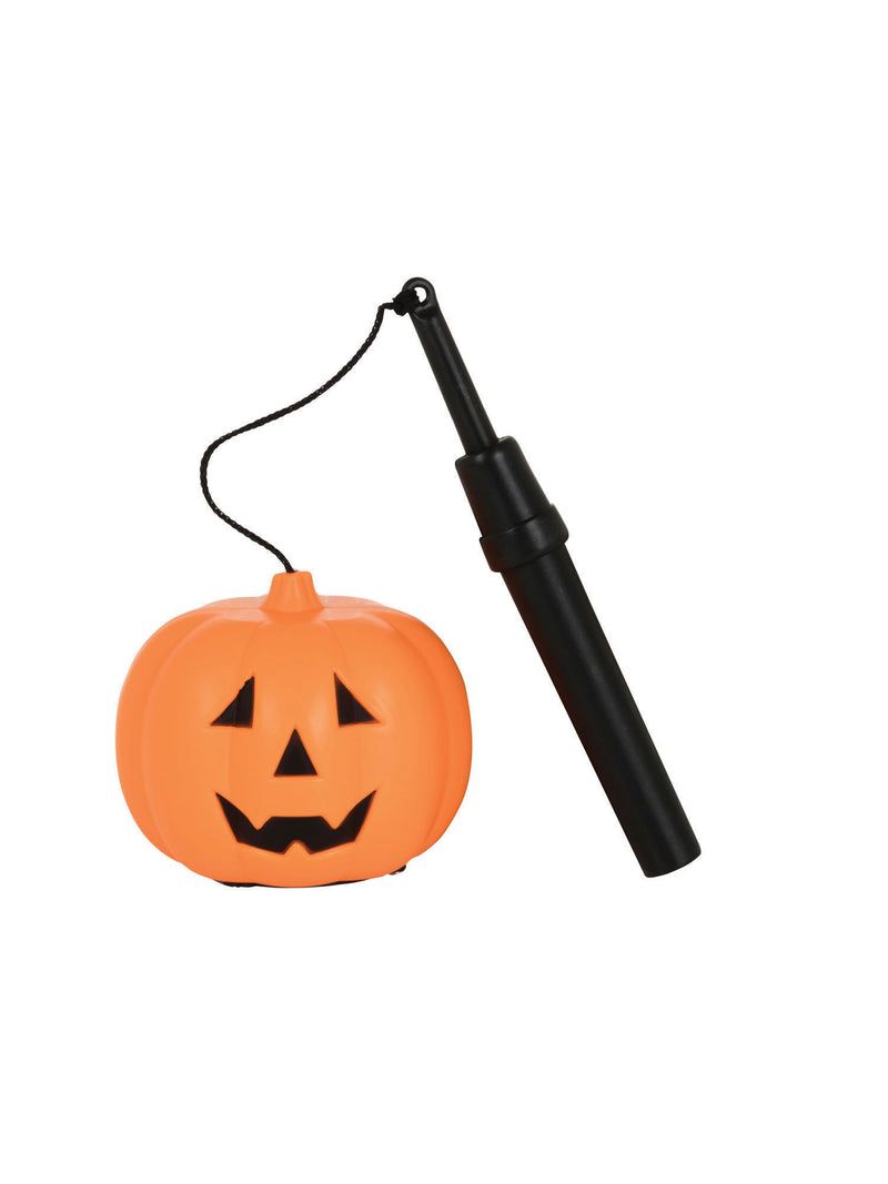 Pumpkin Lantern W/Handle Small B/O ***