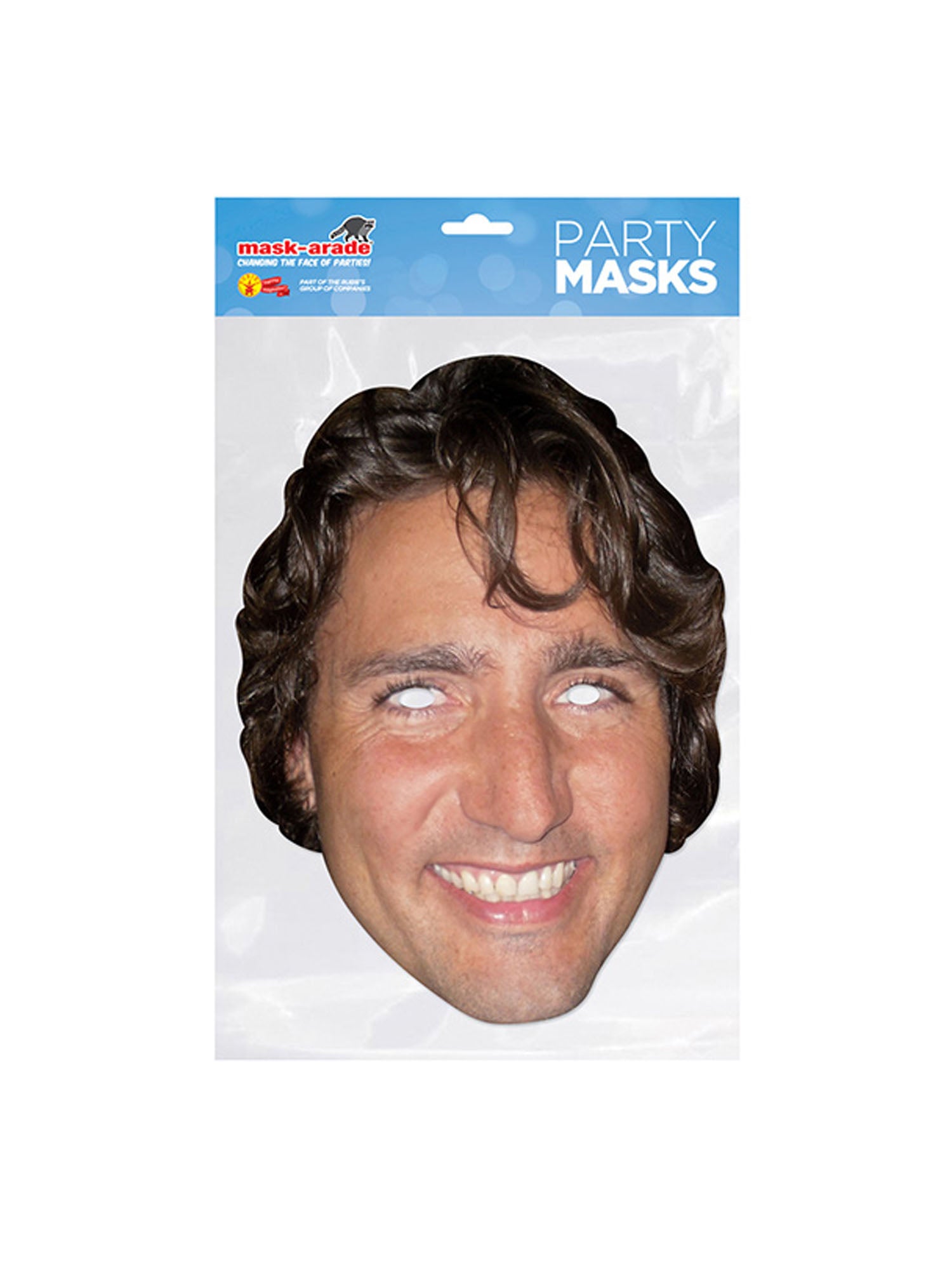 JUSTIN TRUDEAU CARD MASK