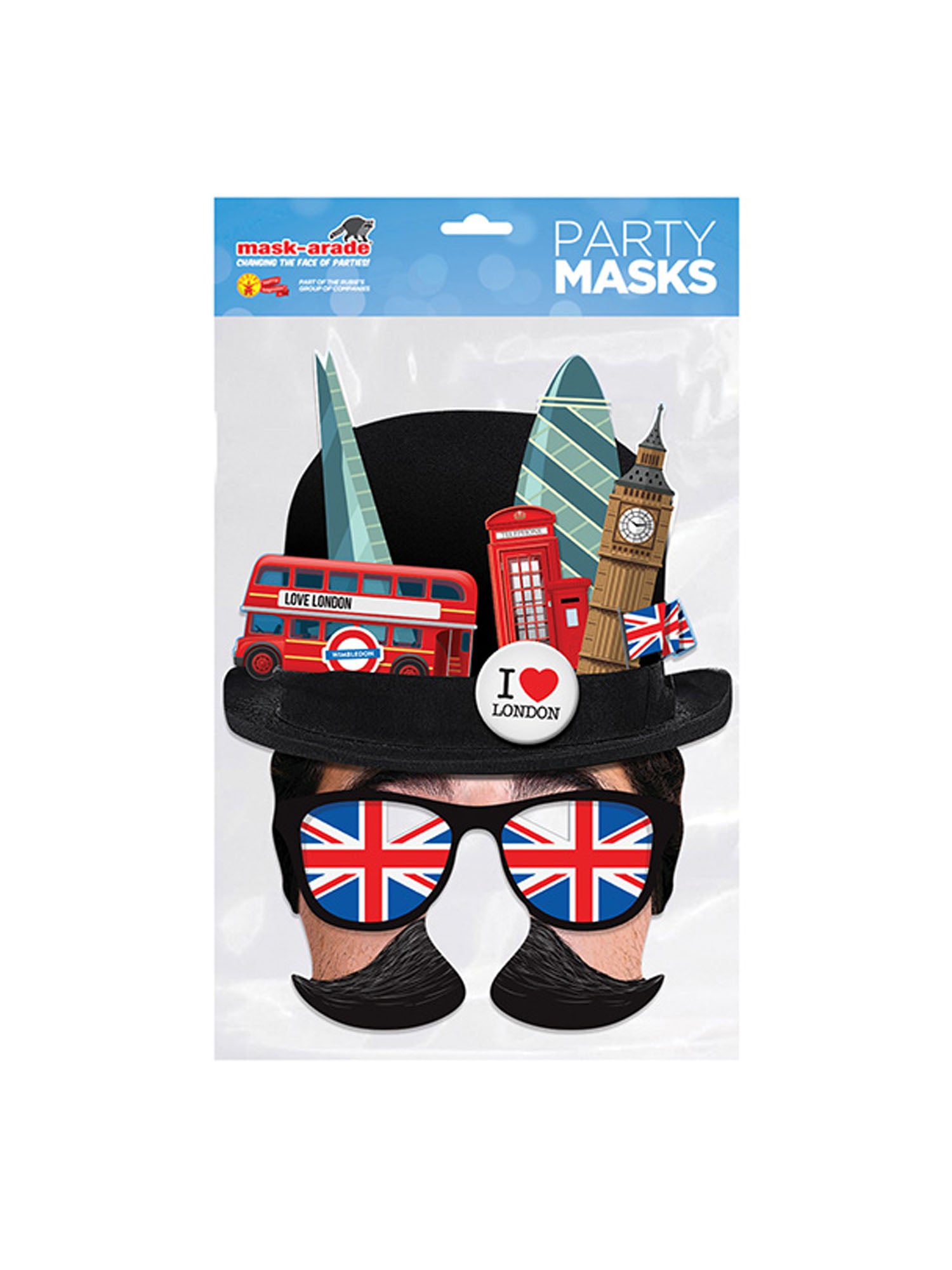 London Bowler Hat Tourist Mask
