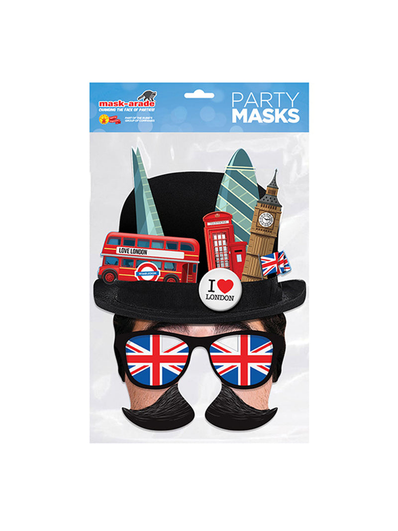 London Bowler Hat Tourist Mask