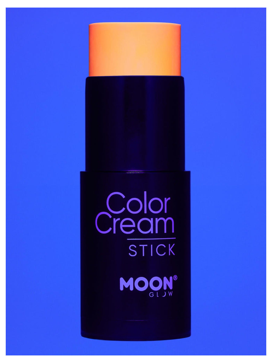 Moon Glow - Neon UV ColorCream Stick, Intense Oran - 3