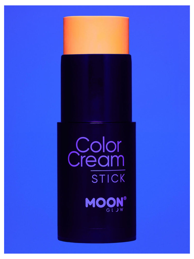 Moon Glow - Neon UV ColorCream Stick, Intense Oran - 3