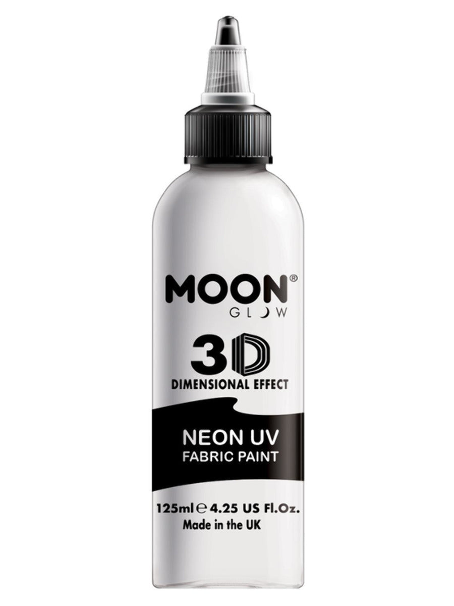 Moon Glow - Neon UV Intense Fabric Paint, White - 1