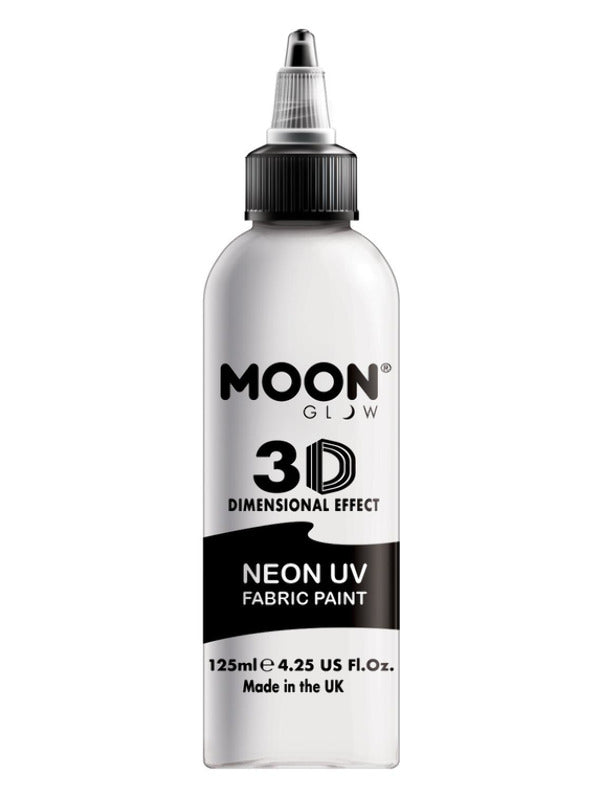 Moon Glow - Neon UV Intense Fabric Paint, White - 2